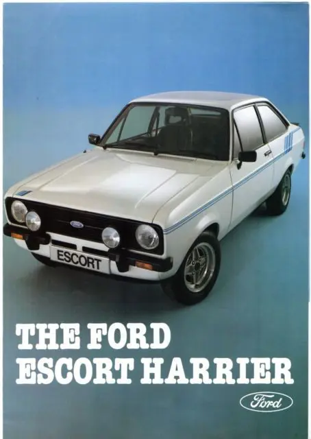 A portrait poster of the Harrier