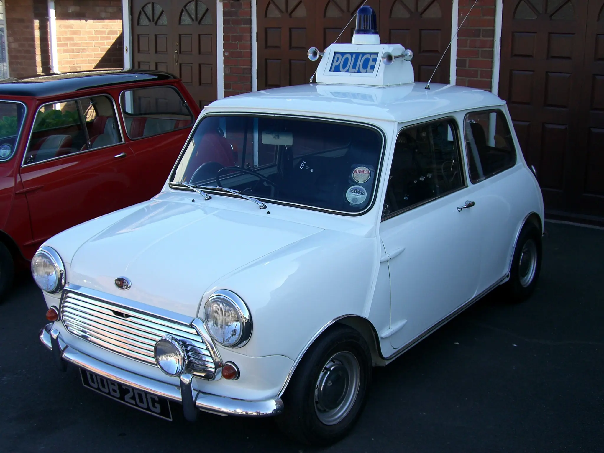 Police Mini Cooper