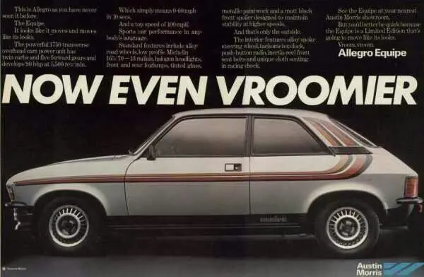 AUSTIN ALLEGRO EQUIPE