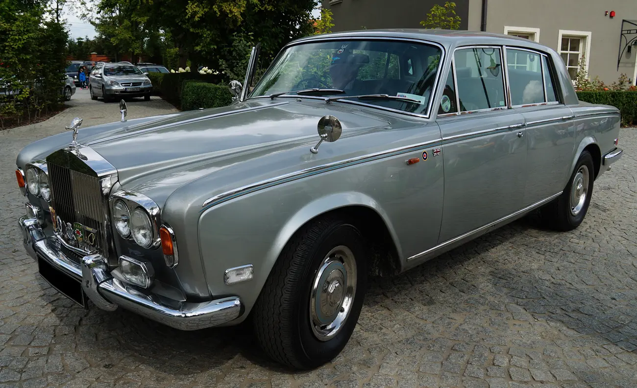 A Rolls Royce Silver Shadow