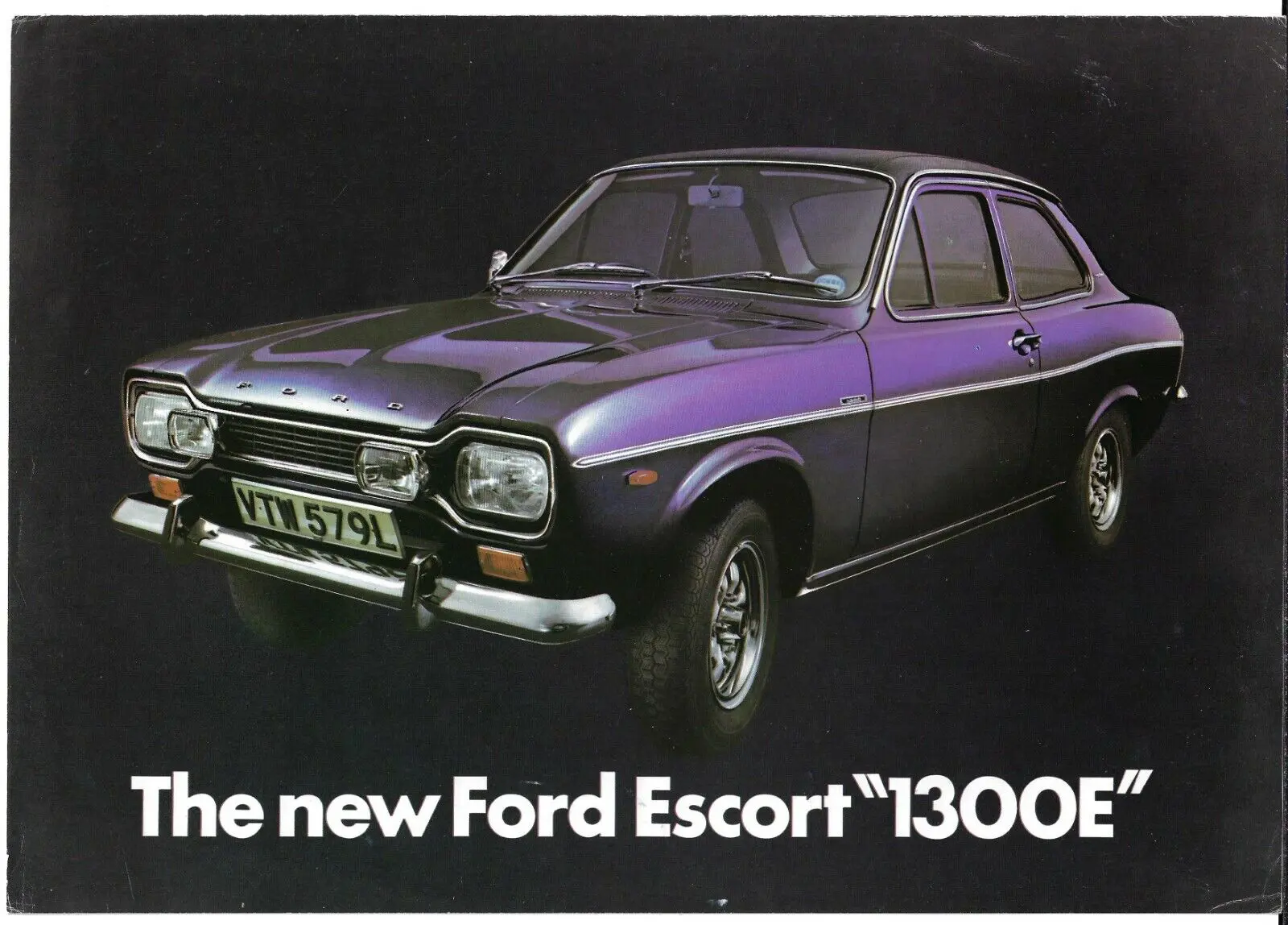 Black Ford Escort