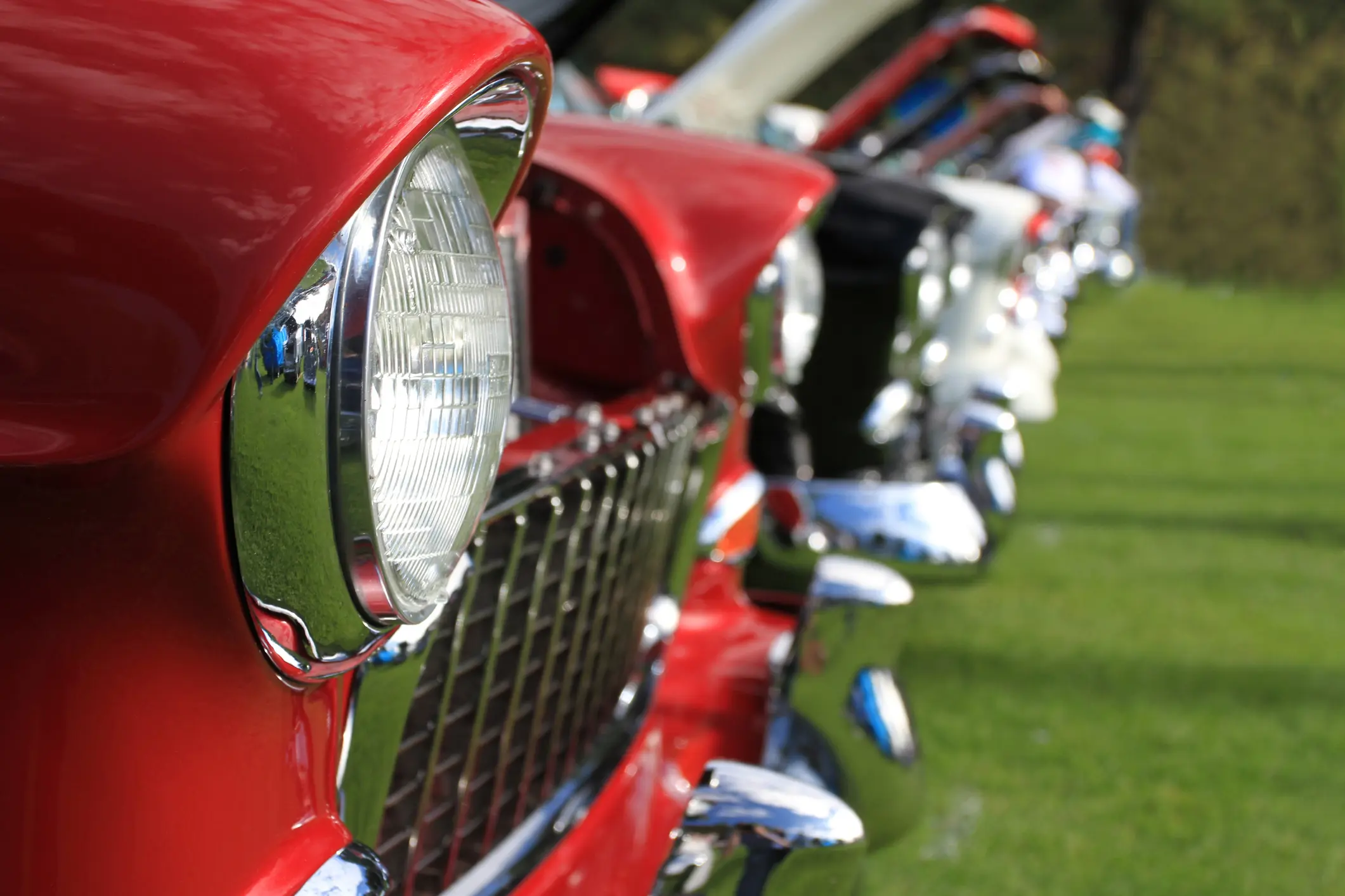 Classic Car Line Up