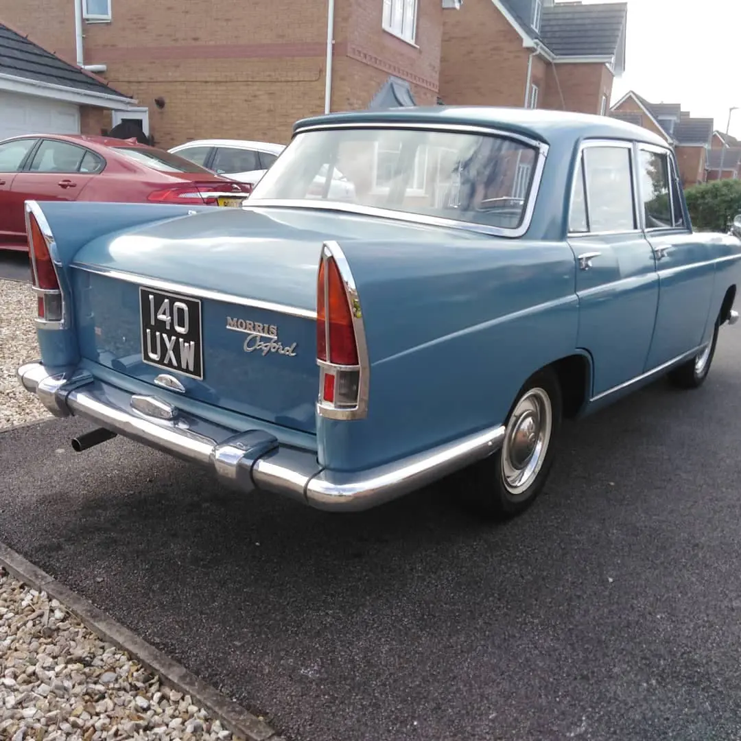 Back of the Oxford Series V