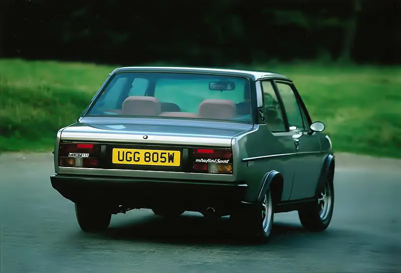 Fiat 131 backend