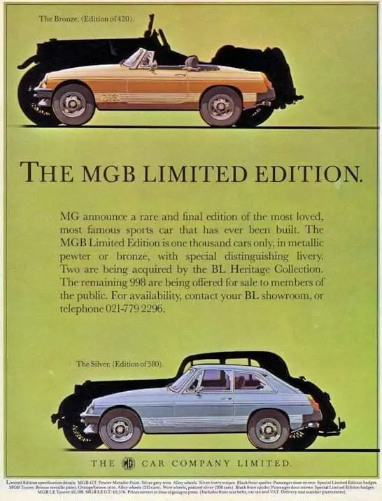 MGB LE