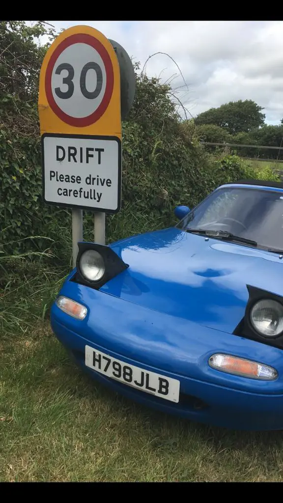 Drift Road Sign