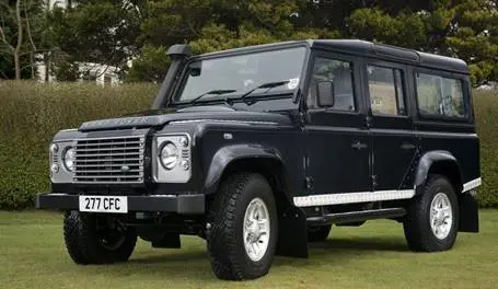 Land Rover Hearse