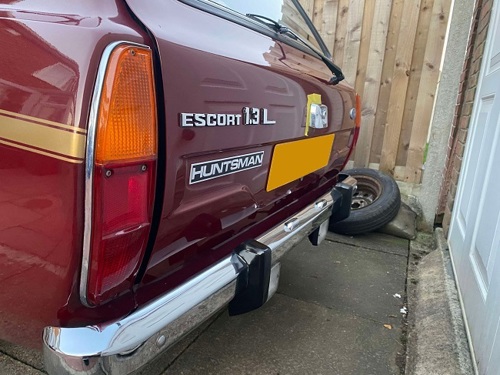 Back end of the huntsman