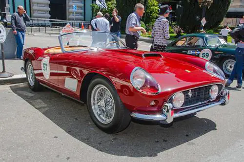 5 1961 Ferraro 250 GT SWB California Spyder