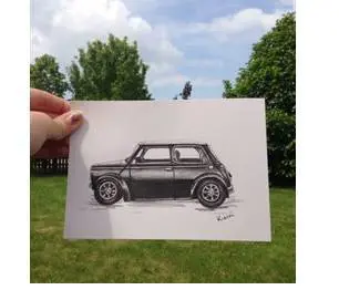 Clasic Car Drawings