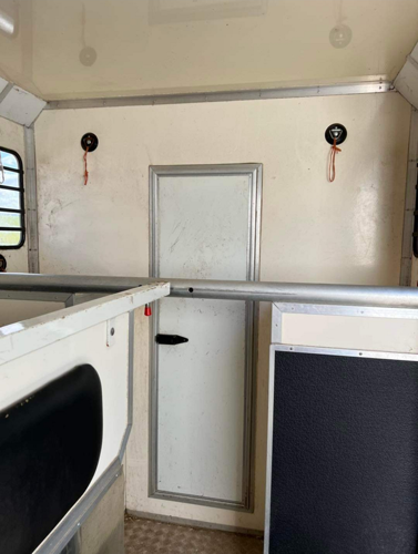 Horsebox interior
