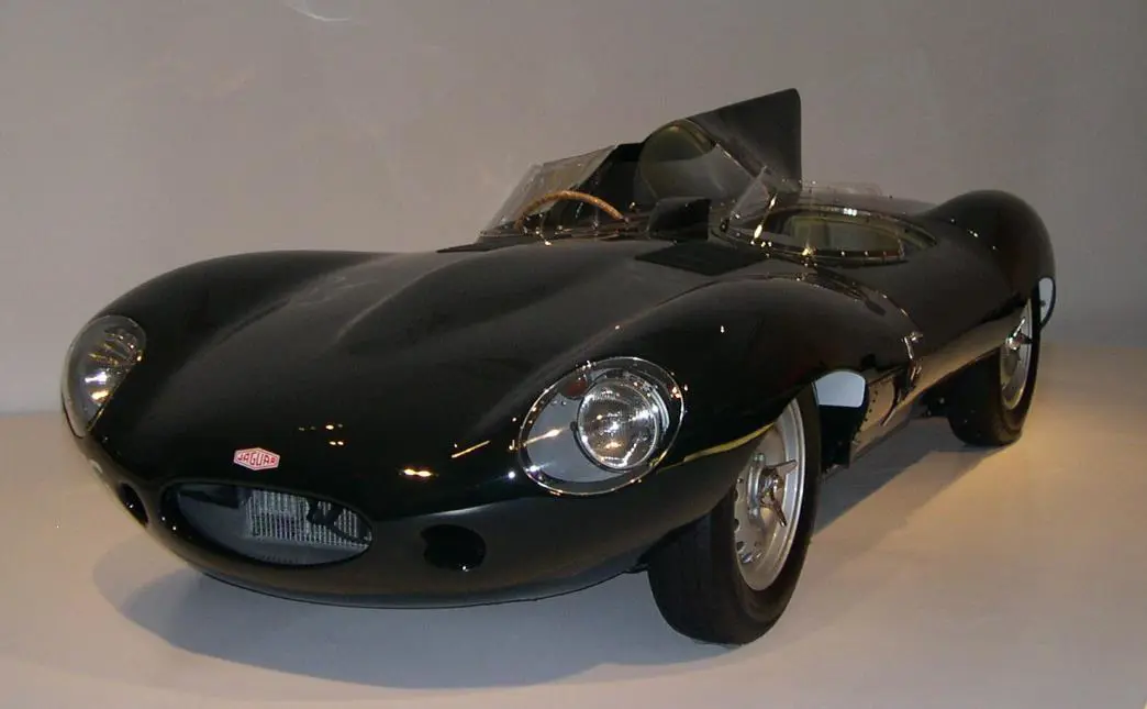 A 1955 Jaguar D-Type
