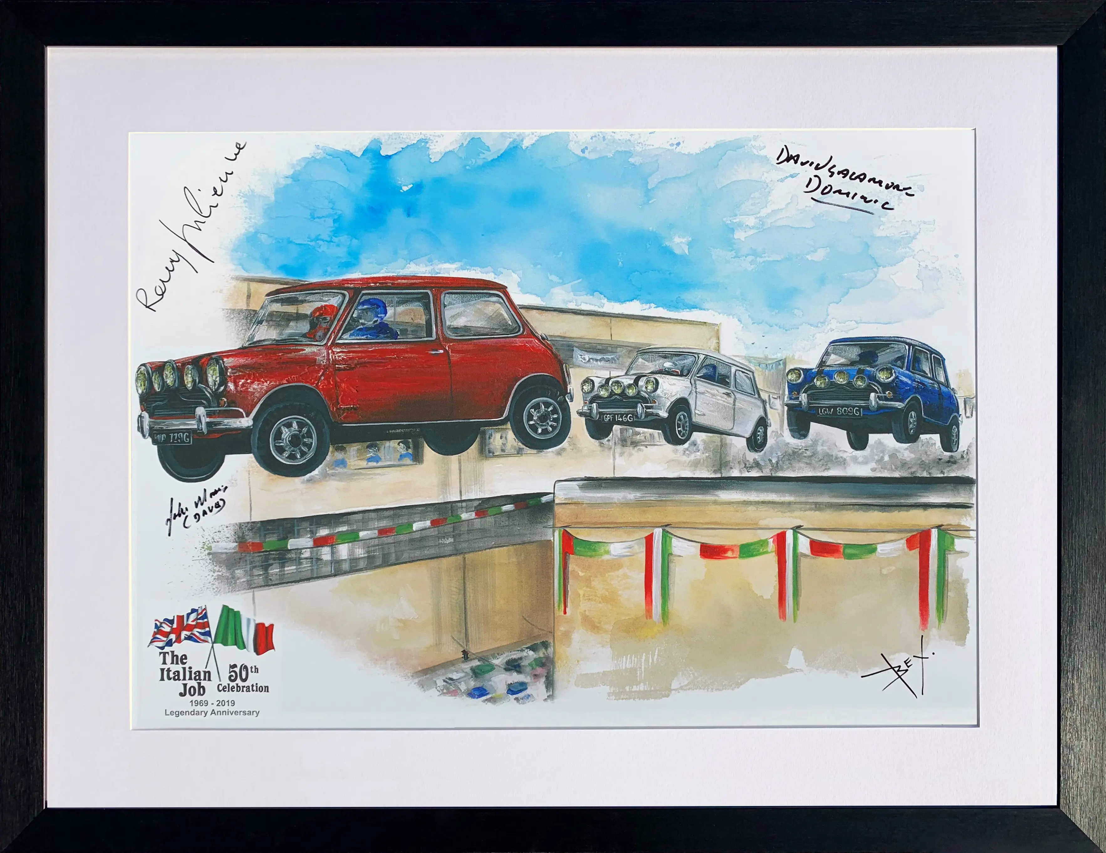 Limited Edition Exclusive Italian Job Artwork