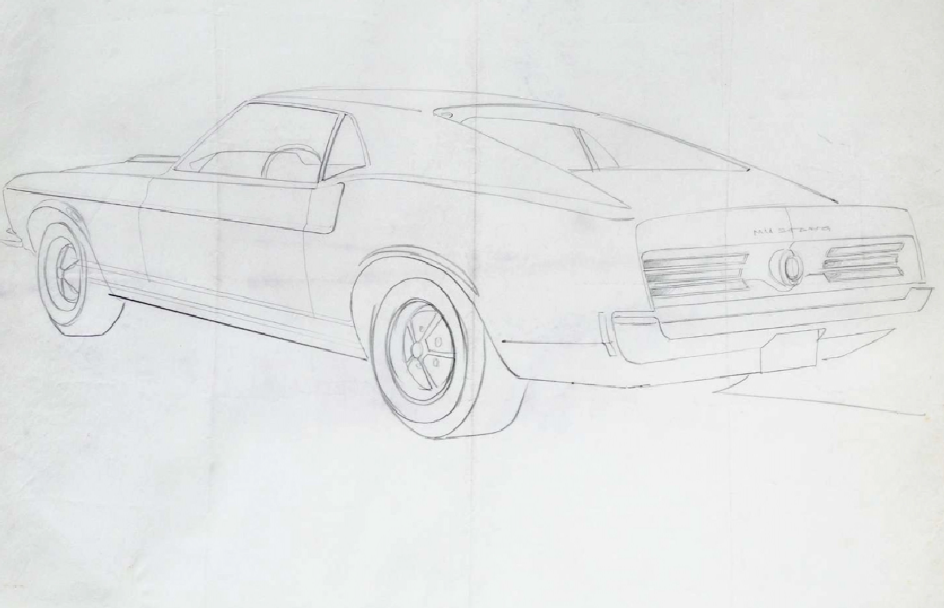 Car drawing