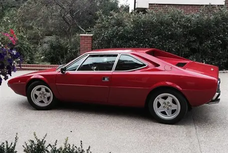 Mark Vincent Red Ferrari