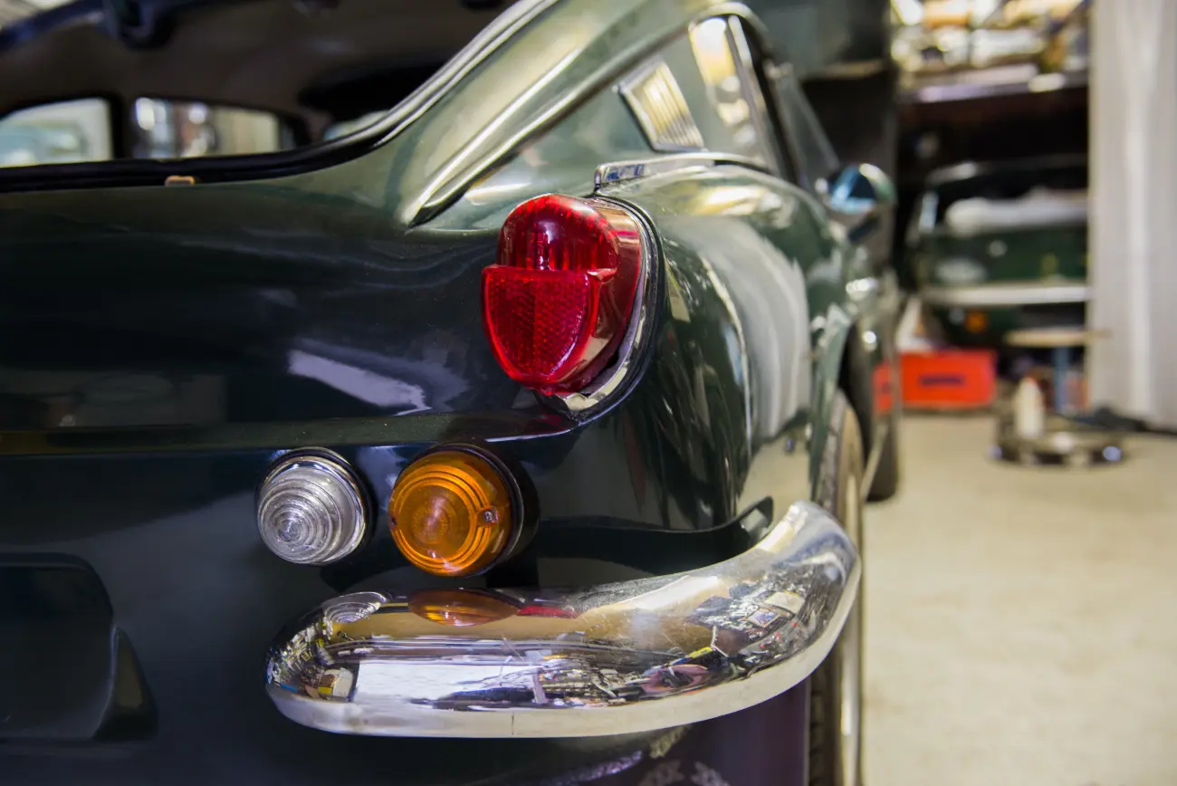 classic car rear brake lights