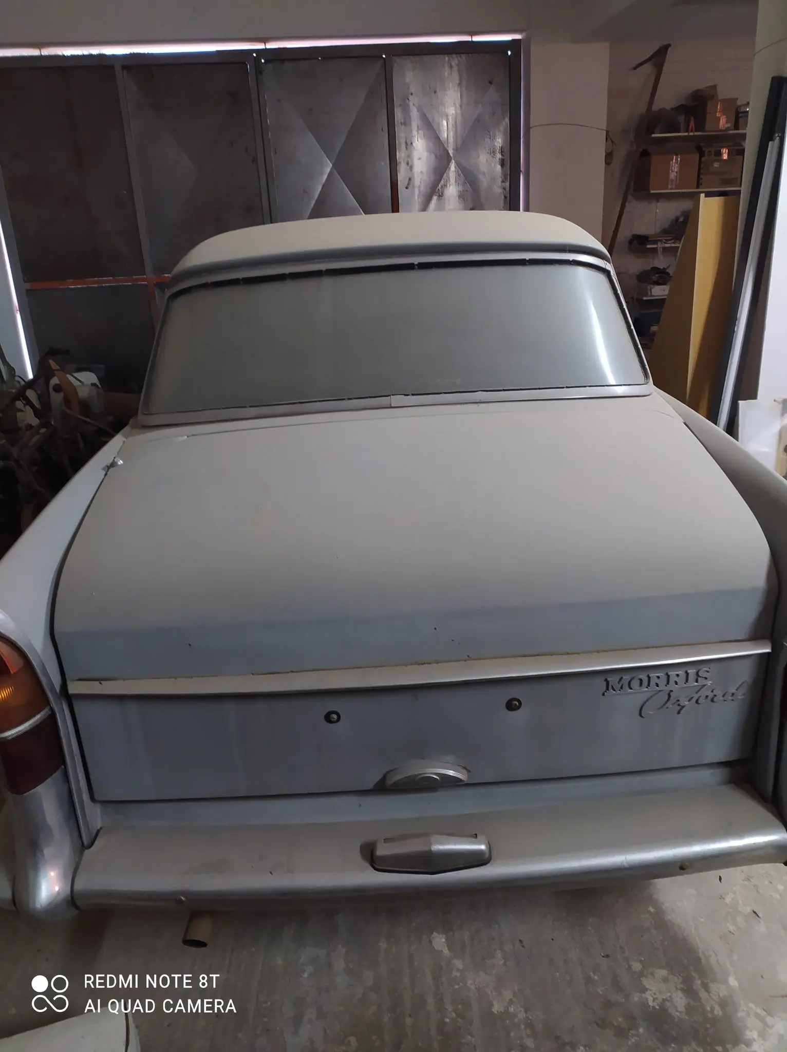 Back of the Morris Oxford