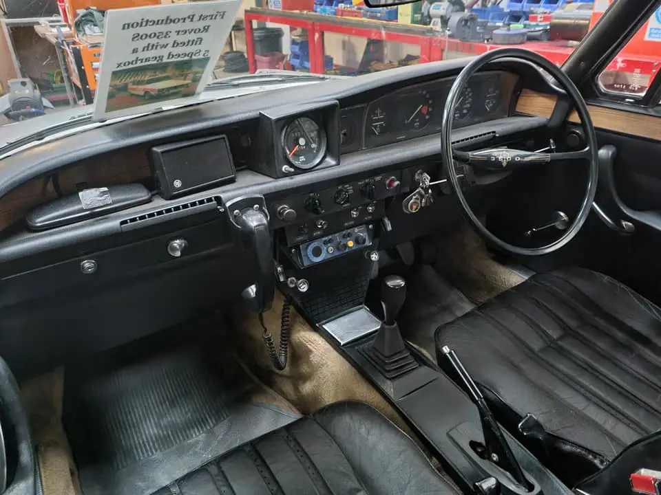 Police Rover Interior