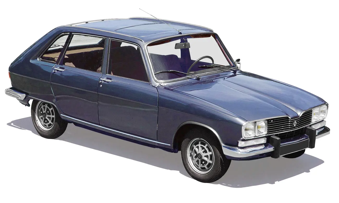 A sketch image of a Renault 16