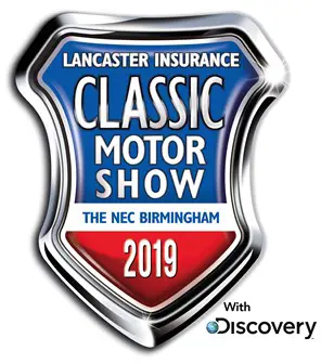 Lancaster Insurance classic motor show logo