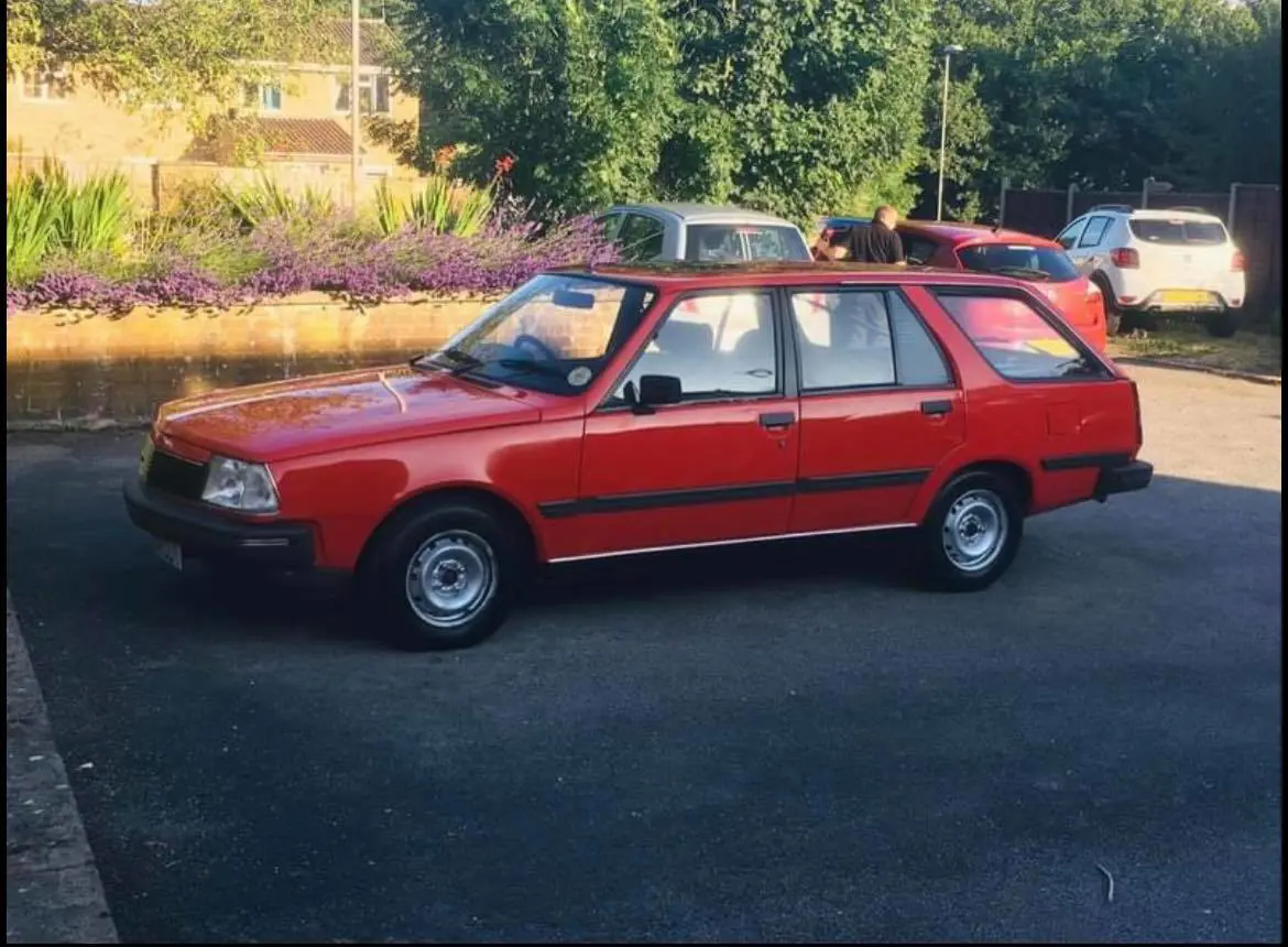 Red Renault Estate