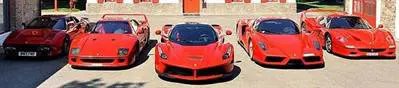 Red Ferraris