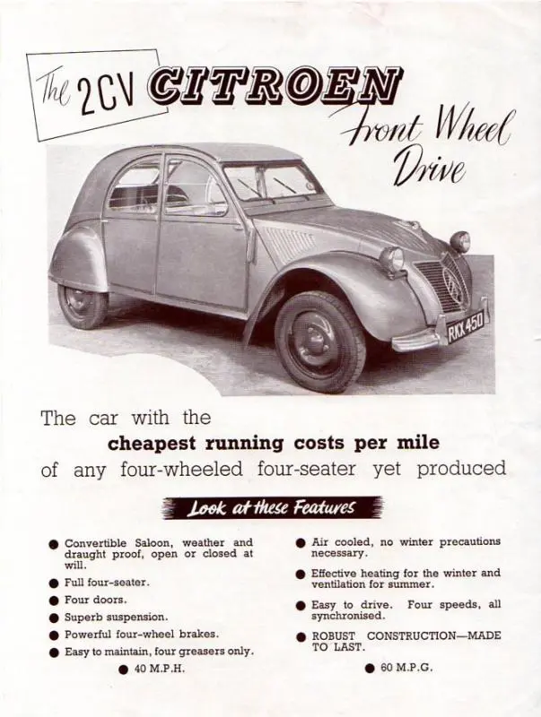The 2CV Citreon
