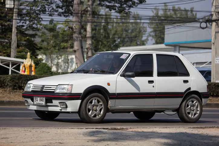 Old Peugeot 205