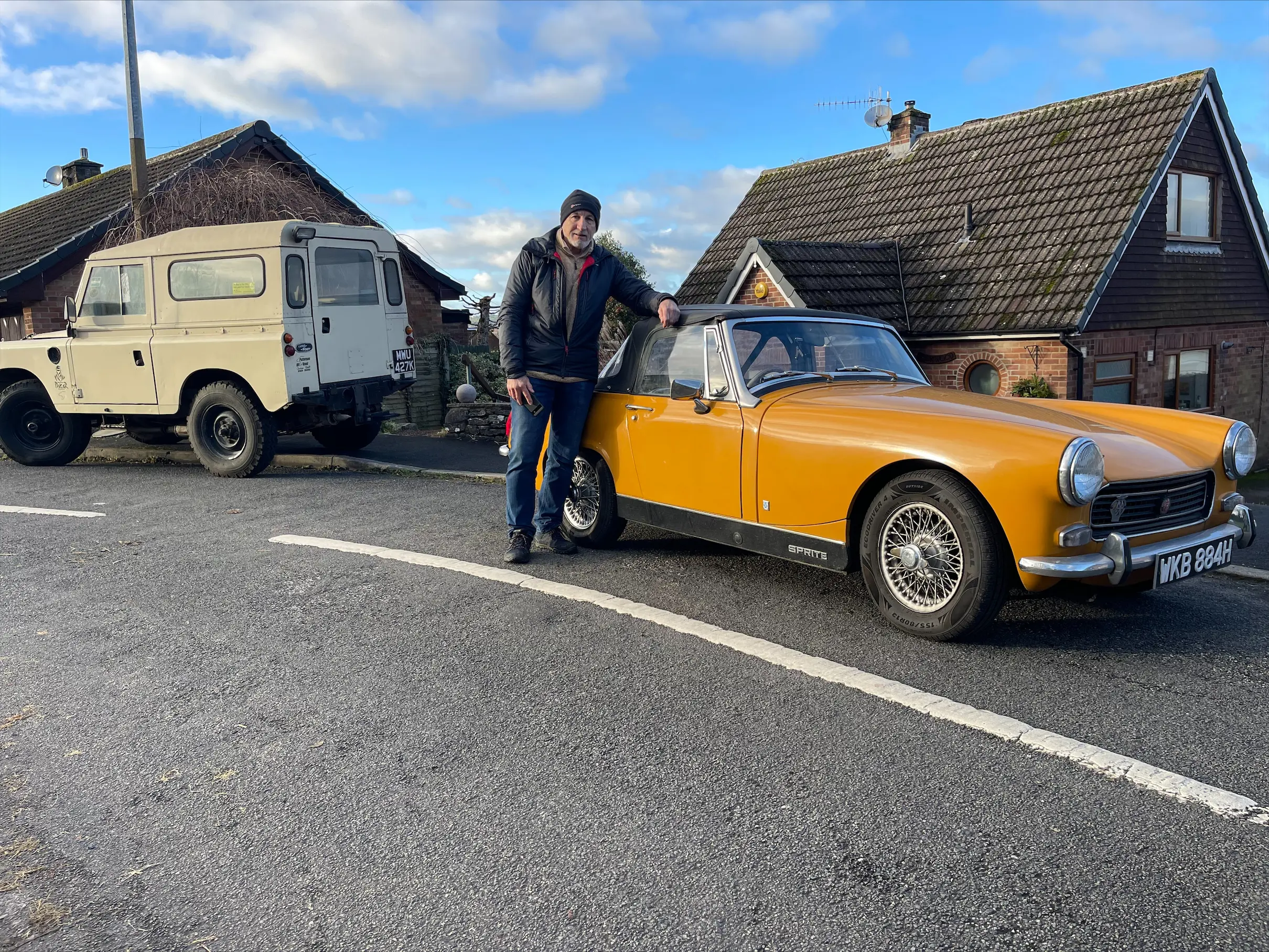 Les, Austin Healey winner