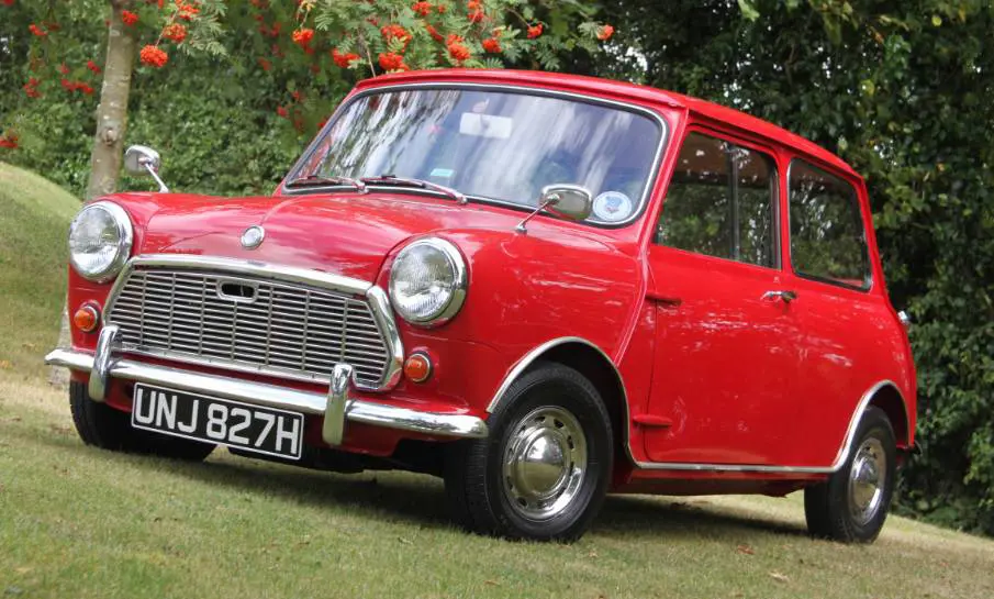 A Red Mini