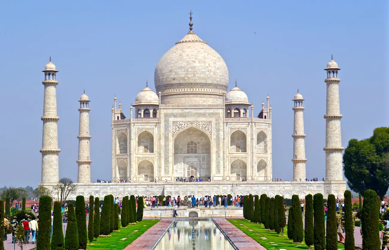 The Taj Mahal in India