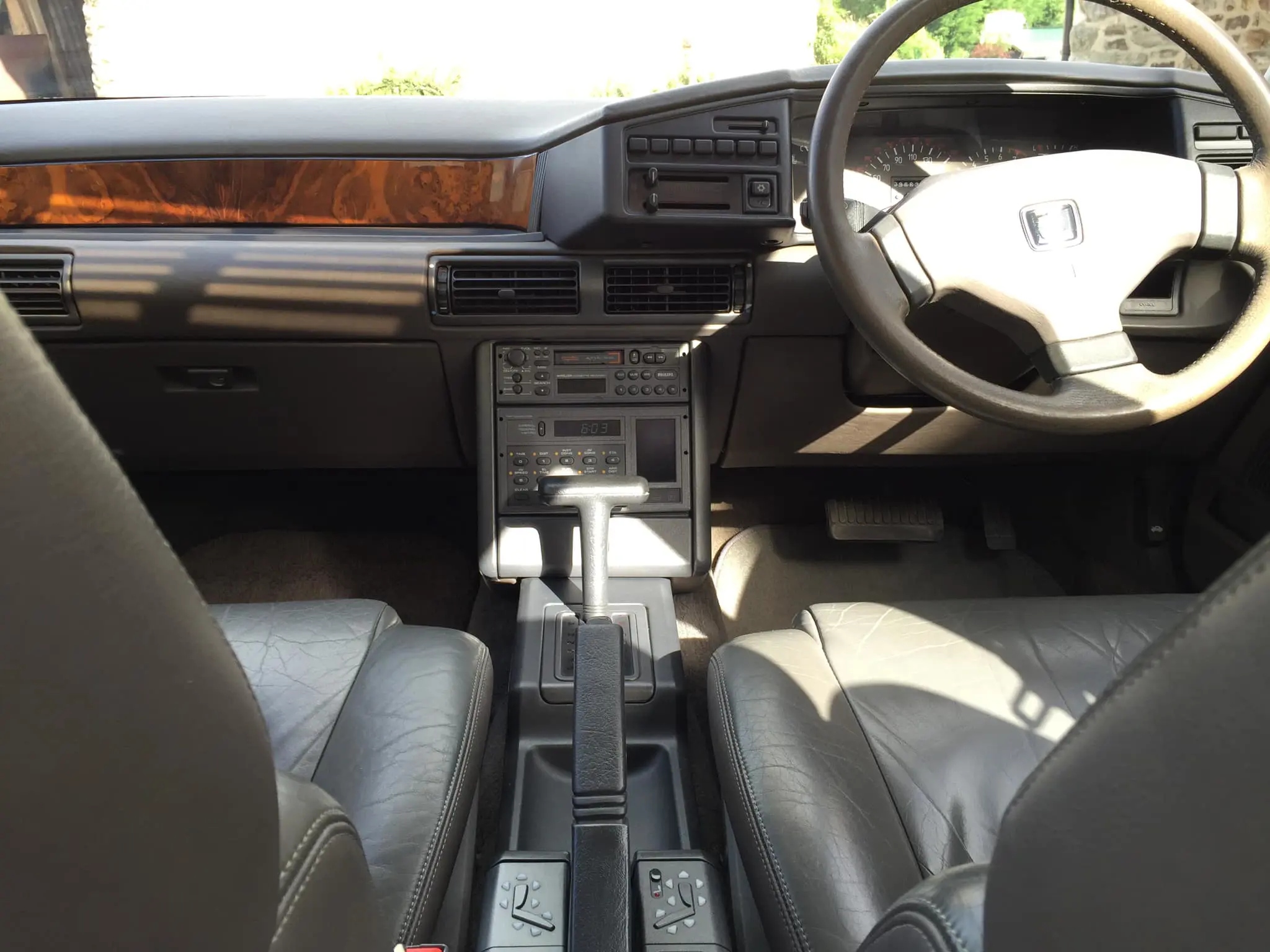 Rover interior