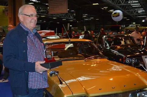 Stuart Turp Accepts His Lancaster Insurance Pride Of Ownership Award