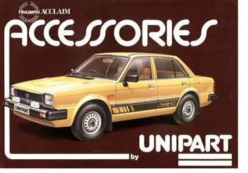 Triumph Acclaim classic car 1