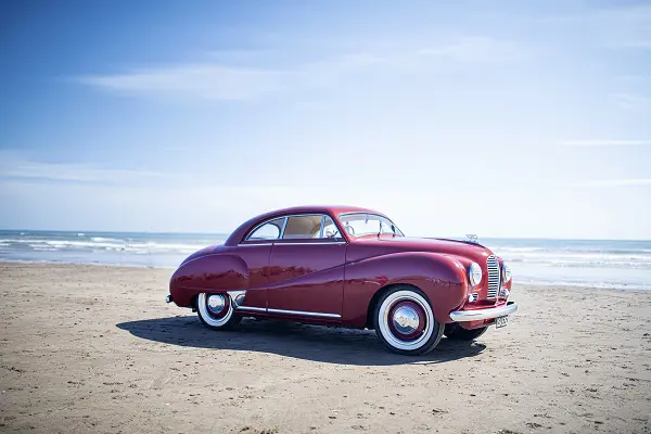 Car on beach