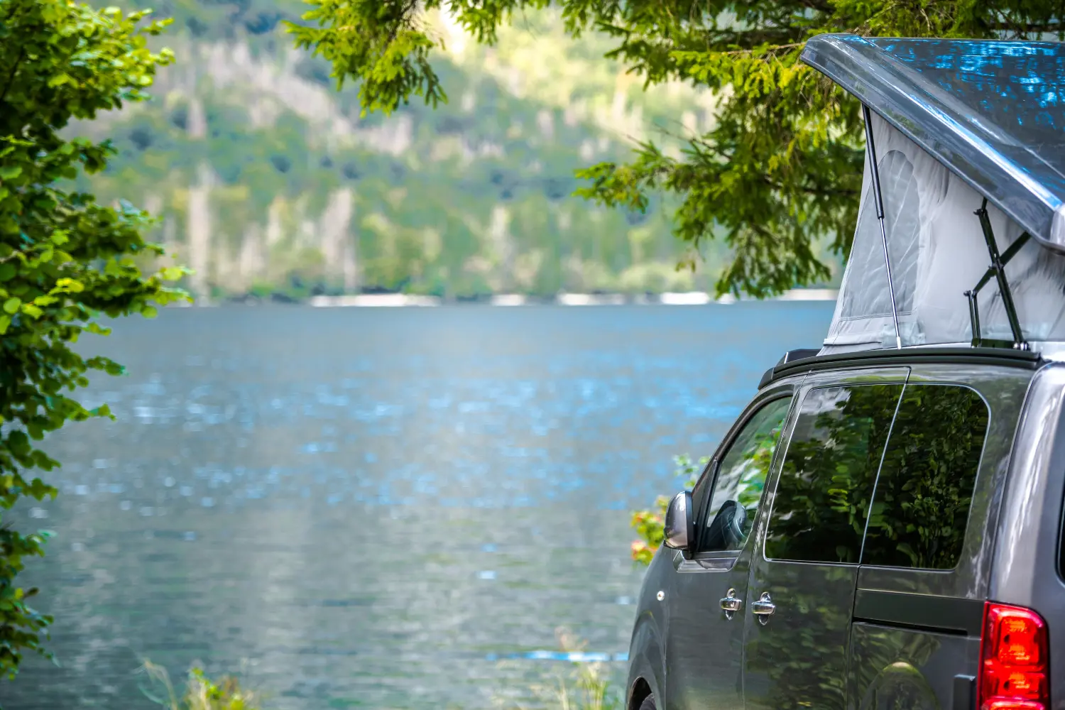 pop up roof on campervan